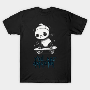 Panda Bear Motivation T-Shirt